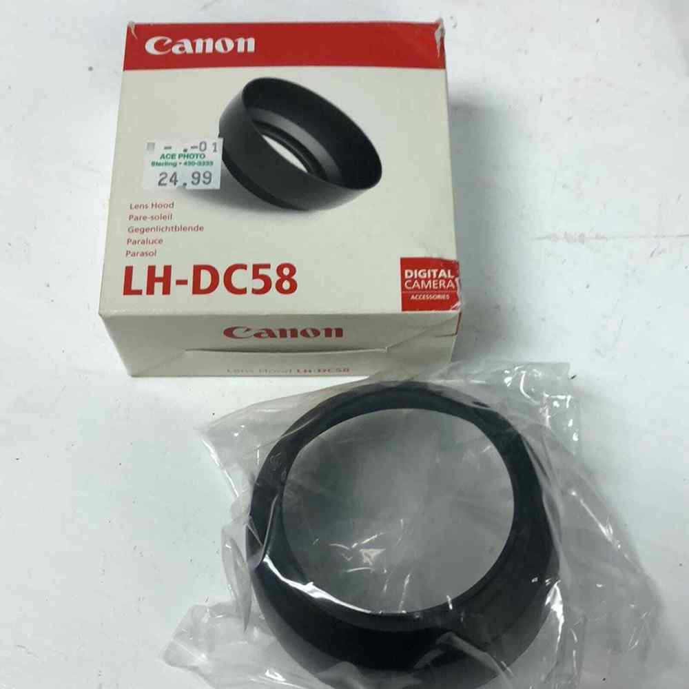 Canon LH-DC58 Lens Hood (NEW) -- For PowerShot G1 & G2